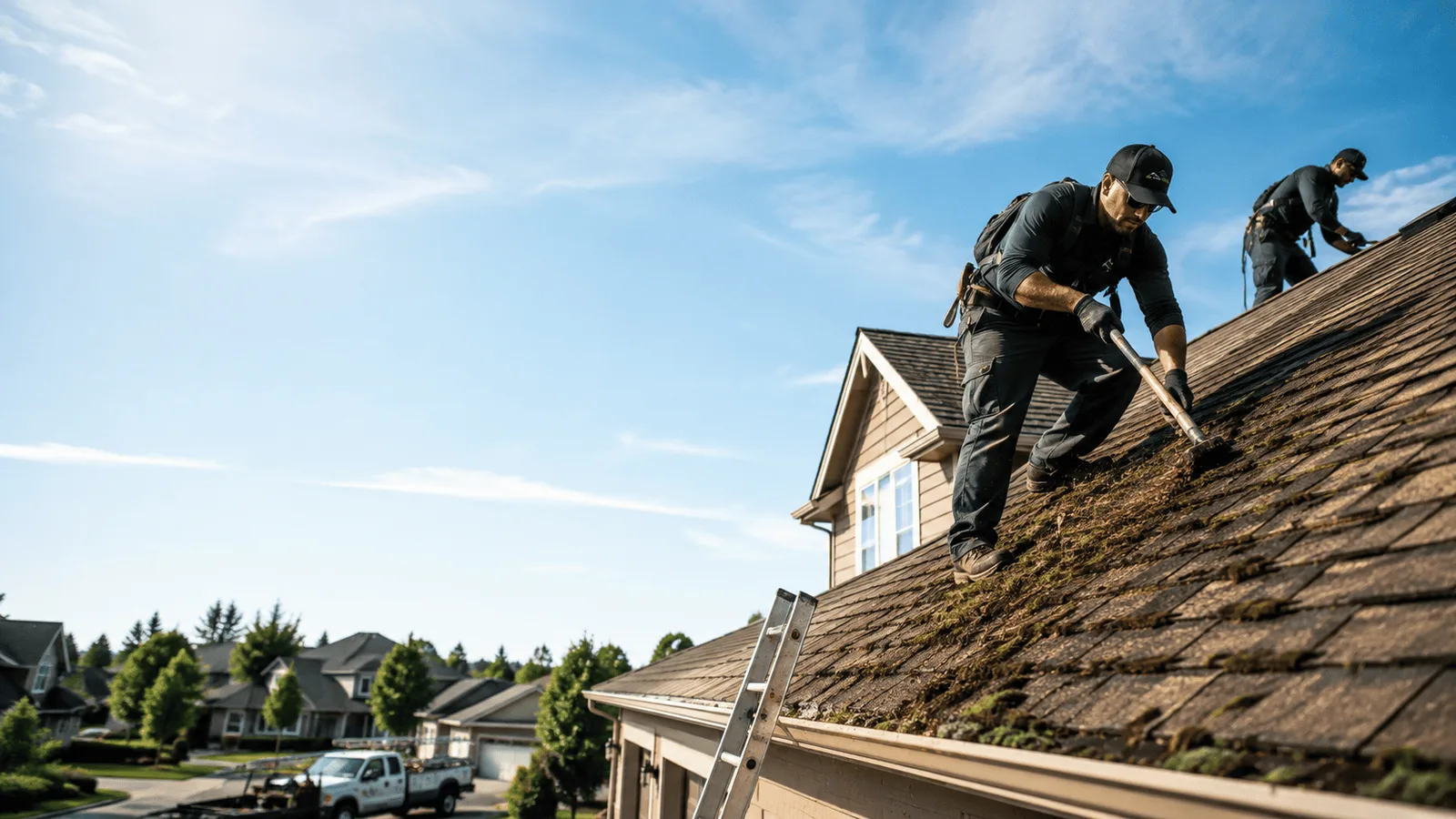 Roof Moss Removal in Onalaska, WI near me